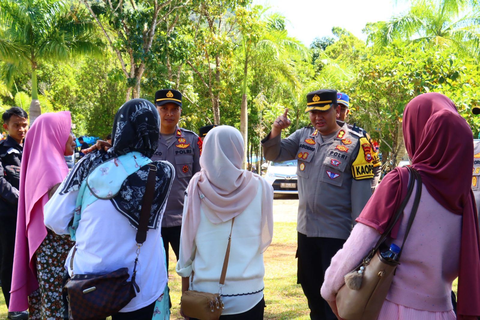 Kapolres Lebong Cek Keamanan Destinasi Wisata