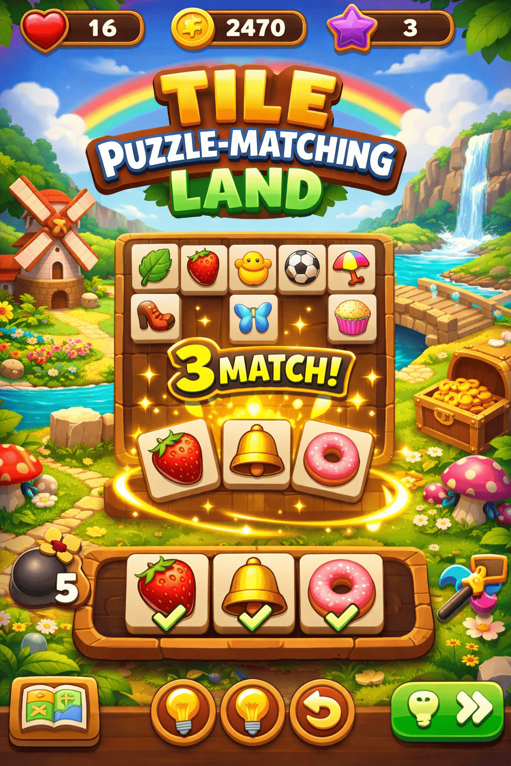 Benarkah Tile Puzzle-Matching Land Membayar? Ini Ulasan Lengkap Game Puzzle Viral