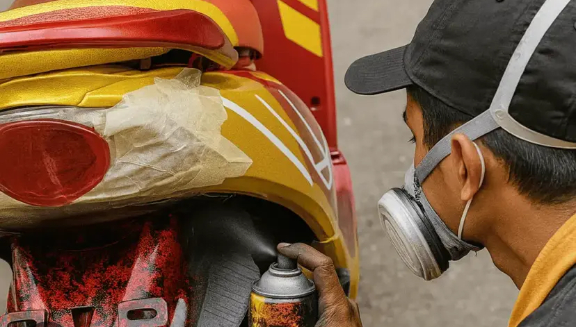 4 Hal Penting yang Harus Dicek Sebelum Repaint Motor Sendiri