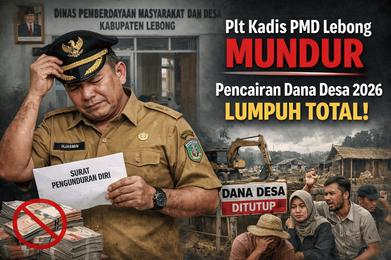 Plt Kadis PMD Lebong Mundur, Pencairan Dana Desa 2026 Lumpuh Total