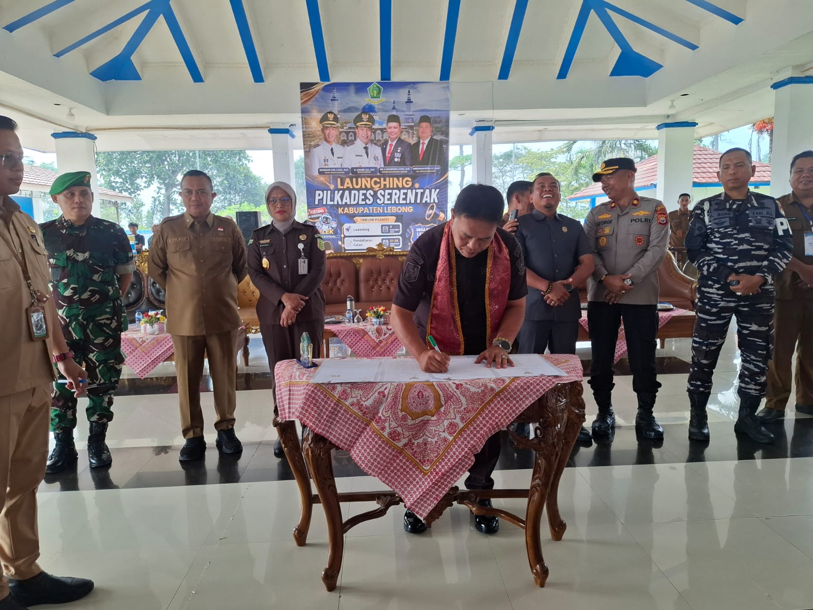 Launching Pilkades 2026,  Dari 78 Desa Ikut Serta 10 Desa Disiapkan Gunakan E-Voting