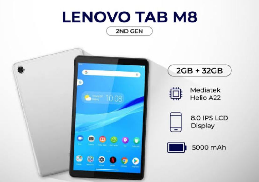 Lenovo Tab M8 Gen 2 HD: Perpaduan Sempurna Design dan Performa!