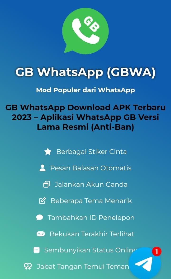GB WhatsApp Itu Apa ? Cek Fitur dan Bahayanya 