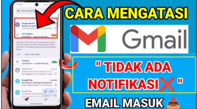 Notifikasi Gmail Terlambat Masuk, Periksa Sinkronisasinya