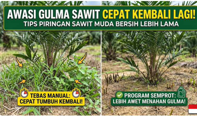 Strategi Tekan Biaya TBM: Mengapa Glifosat Lebih Menguntungkan daripada Penyiangan Manual