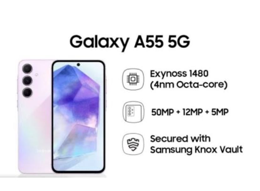 Duel Kamera HP Samsung Galaxy A55 5G vs Apple iPhone 13