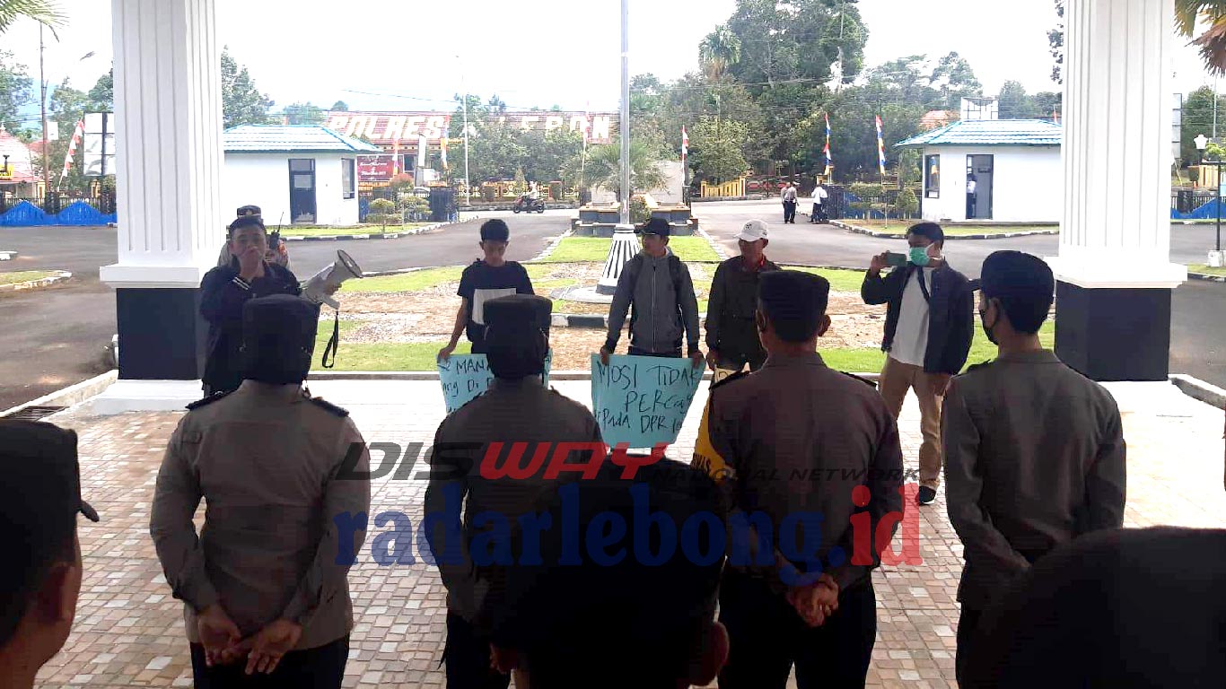 Gegara Natal dan Tahun Baru, Polisi Disebut Larang Demo Deposito APBD Lebong ke Polda Bengkulu 