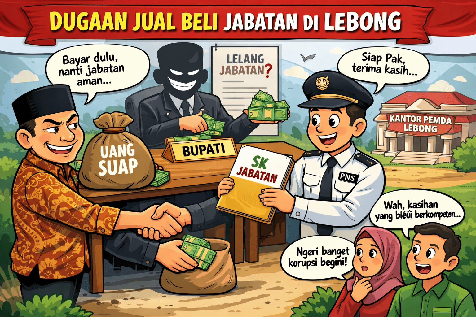 Dugaan Praktik Jual Beli Jabatan di Lebong, Sekda: Laporkan Jika Ada Bukti