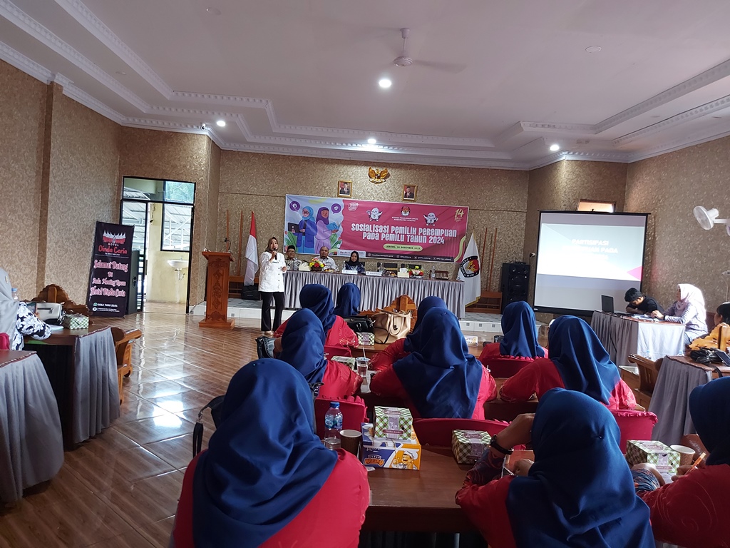KPU Lebong Sosialisasikan Pemilu 2024 Khusus Perempuan di Kabupaten Lebong
