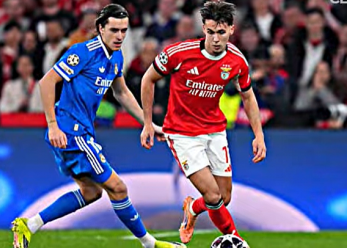 GOL INDAH VINICIUS JUNIOR HANCURKAN BENFICA DI PLAYOFF LIGA CHAMPIONS, LAGA DIWARNAl DRAMA DAN ISU RASISME