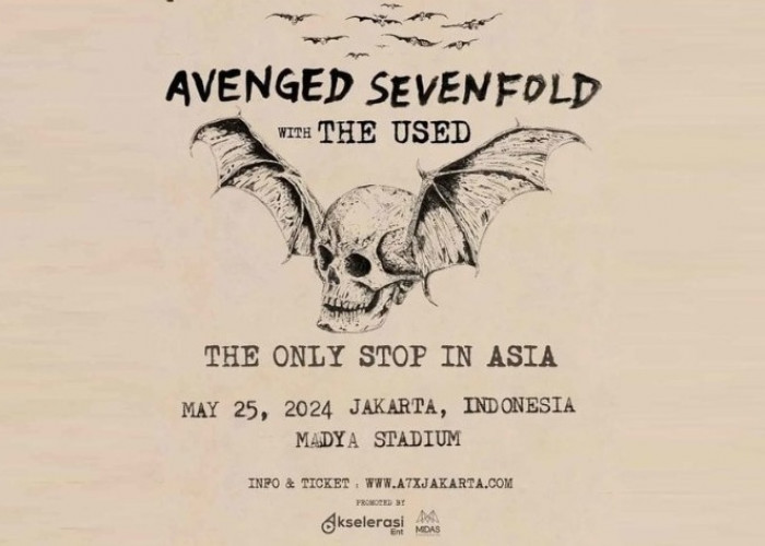 Ternyata Ini Alasan Avenged Sevenfold Pilih Konser di Jakarta!