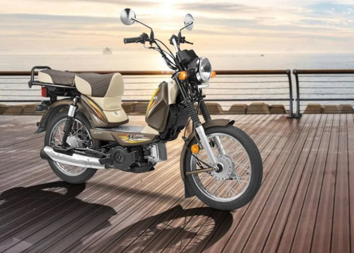TVS XL 100 Cuma 100cc, Dibanderol Harga Rp14 Jutaan