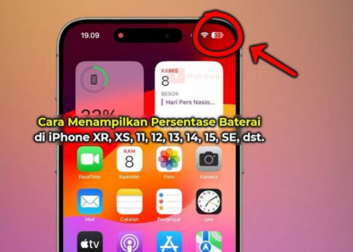 Menampilkan Persentase Baterai iPhone, Berikut Ini Caranya