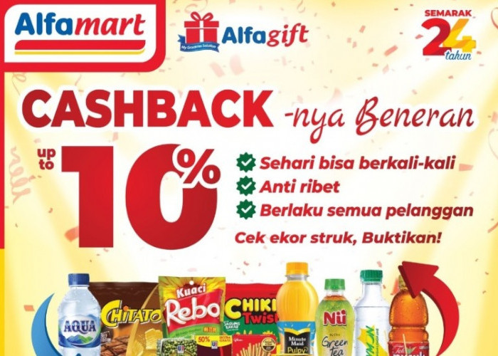 Semarak Promo Ulang Tahun Alfamart: Dapatkan Cashback Berkali-kali dan Voucher Menarik!
