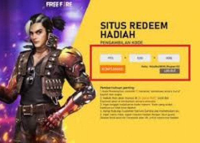 Garena Bagikan Kode Redeem Free Fire Terbaru Hari Ini, Segera Klaim Hadiahnya!