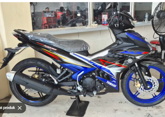 Yamaha MX King 150 Terbaru Warna Biru Hitam