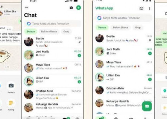 WhatsApp Rilis Fitur Favorit Untuk Chat dan Panggilan