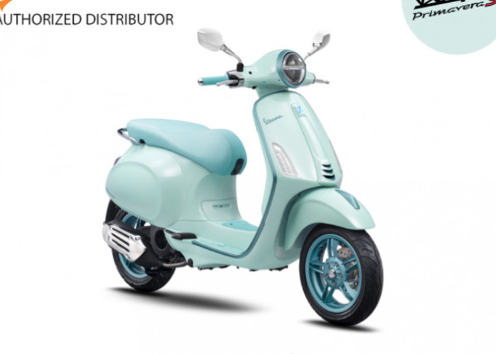 Vespa Primavera S 150 Tampilkan Perpaduan Klasik dan Sporty