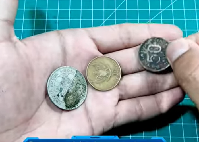 Cara Membersihkan Uang Logam Jadul untuk Bahan Membuat Resin Art