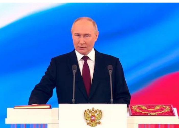Vladimir Putin Akan Dilantik jadi Presiden Rusia ke 5 Kalinya Hari Ini 