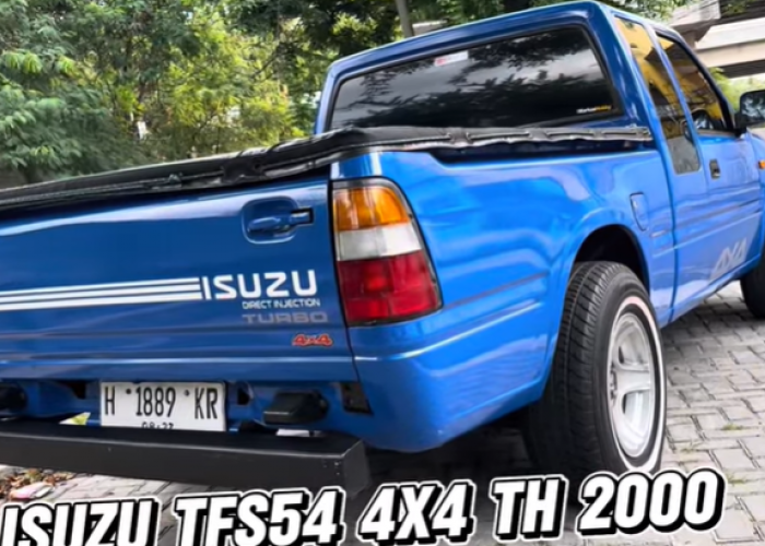 Isuzu TFS 54 4x4 Tahun 2000 Space Cab, Pick Up Langka Bermesin Legendaris