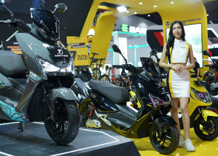 Hadir di PRJ 2026, Motor Listrik Premium United TX3000 Dijual Hanya Rp23,79 Juta