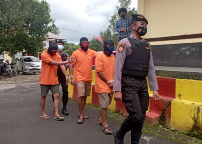 Garap Hutan TNKS Desa Sebelat Ulu untuk Berkebun, 3 Warga Pendatang Digulung Polisi 
