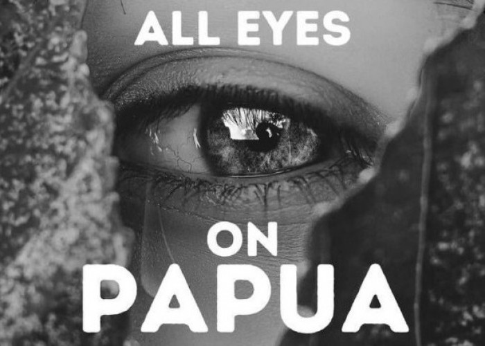 Viral Poster 'All Eyes on Papua', Gambaran Perjuangan Masyarakat Adat Melawan Perampasan Hutan