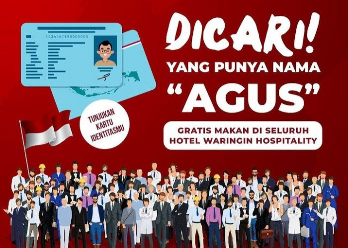 Yang Punya Nama 'Agus' Siap-siap Merapat