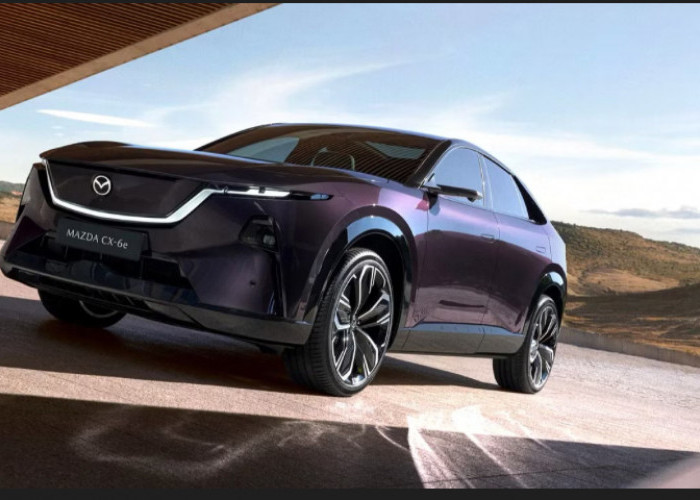 Mazda CX-6e SUV Listrik Jarak 483 Km, Fast Charging 24 Menit