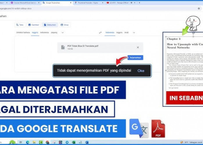   Cara Cepat Terjemahkan File PDF dengan Google Translate 