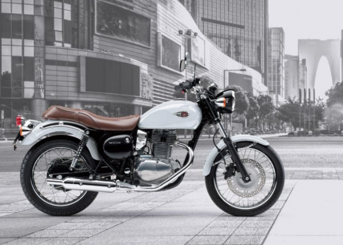 Kawasaki W230 Motor Retro 233cc dan Desain Premium