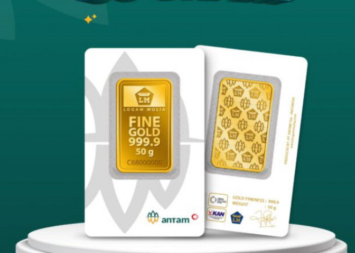 Harga Emas Antam Hari Ini 10 Agustus Stabil, Cek Daftarnya 