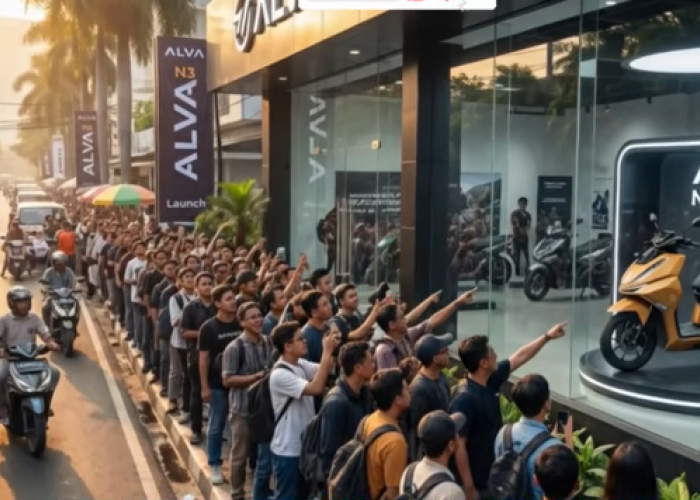 Antrean Mengular! Motor Listrik Alva N3 Next Gen Laris Manis Maret 2026, Jarak Tempuh 140 Km Harga Rp11 Jutaa 