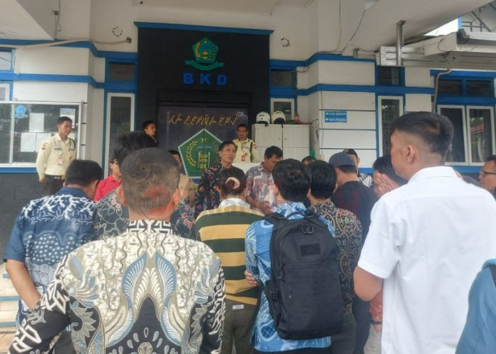 5 Bulan TPP Belum Cair, Puluhan ASN Pemda Lebong Datangi Kantor BKD