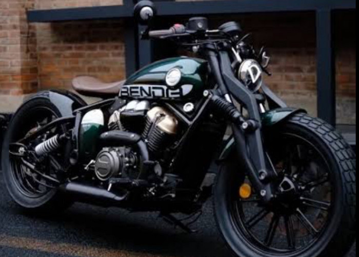 Benda Napoleon Bob 125, Bobber Bermesin Kecil dengan Desain Unik