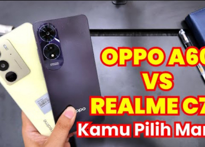 Spesifikasi Realme C75 vs Oppo A60, HP Terbaik Rp 2 Jutaan