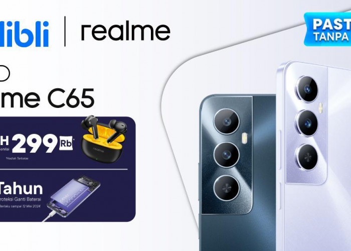 Review Realme C65: Harga, Desain, dan Fitur Unggulannya, Cek dan Beli di Blibli!