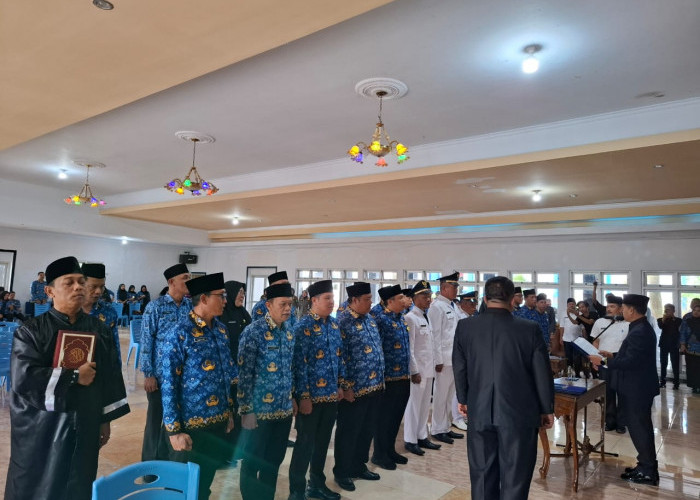 Gerbong Mutasi Kembali Bergerak, 28 ASN Pemkab Lebong Duduki Jabatan Baru, Sinyal Mutasi Kembali