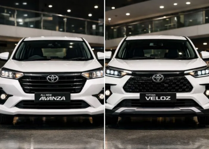 Perbedaan dan Perbandingan Toyota Veloz 1.5 Q CVT TSS vs Toyota Avanza 1.5 G CVT Tahun 2025