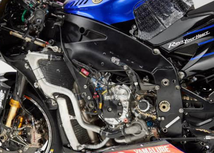 Motor Yamaha Mesin V4 Masih Ketinggalan Jauh dari Rival