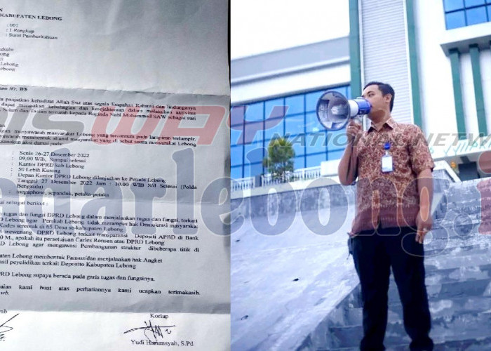 Pertanyakan Kasus Dugaan Korupsi Deposito APBD Lebong, Masyarakat Lebong Lanjut Demo ke Polda Bengkulu