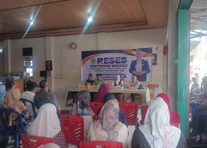 Reses DPRD Provinsi Bengkulu, Zulasmi Octarina Beri Harapan Perubahan untuk Lebong