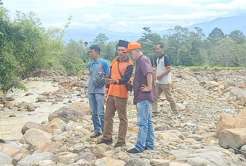 Dam Sabo Dangkal, Puluhan Hektar Sawah Terancam Banjir