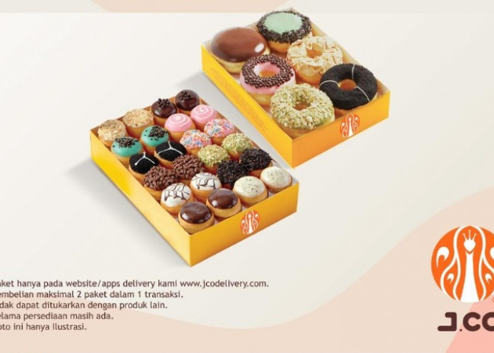 Promo JCO Oktober 2023: 1/2 Dzn Donuts + 1 Box Jpops Hanya Rp99.000