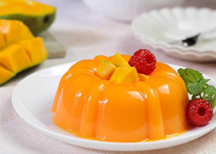   Resep Puding Mangga, Lembut dan Lumer di Mulut