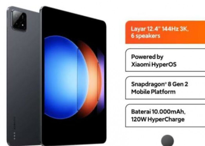 Xiaomi Meluncurkan Tablet Pad 6S Pro, Intip Spesifikasinya