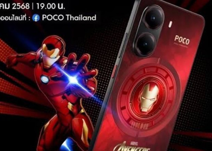 Poco X70 Pro Bertema Iron Man Edition Hadir Pekan Depan, Sebegini Harganya