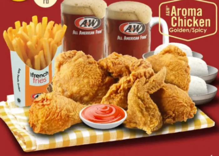 Promo A&W Sharing Meal Oktober 2026, Paket Aroma Chicken Mulai Rp130 Ribuan