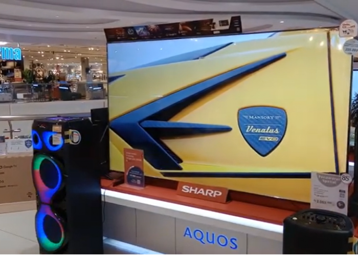 Daftar Harga LED & QLED Sharp 32–85 Inch Maret 2026, Mulai Rp2 Jutaan